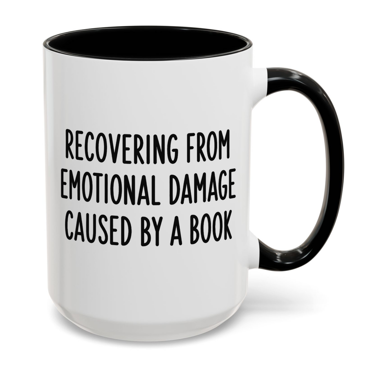 Recovering From Emotional Damage Caused By A Book Mug