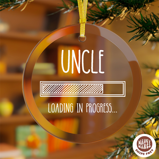 Uncle Loading In Progress Ornament