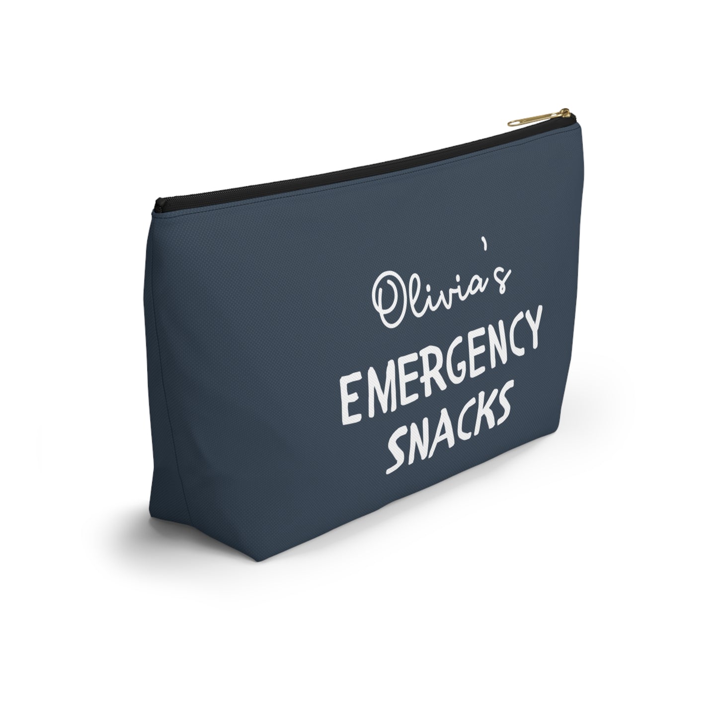 Personalized Emergency Snacks Funny Zip Bag