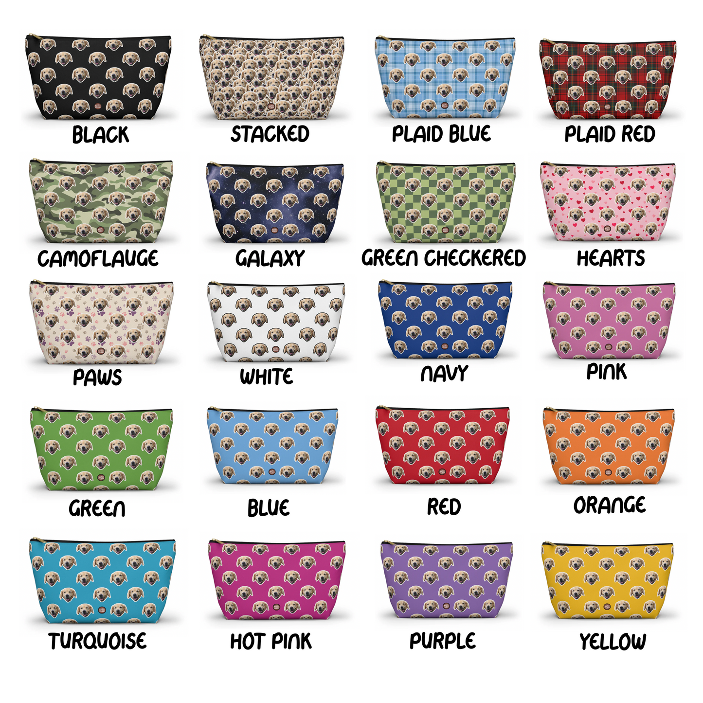 WaveyWares® Custom Pet Zip Bag