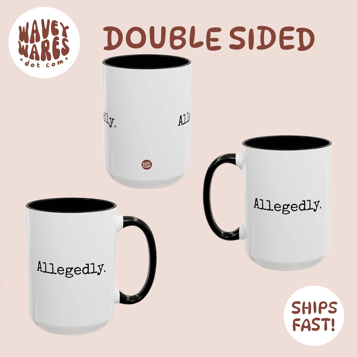 double sided background coffee mug waveywares wavey wares wavywares wavy wares