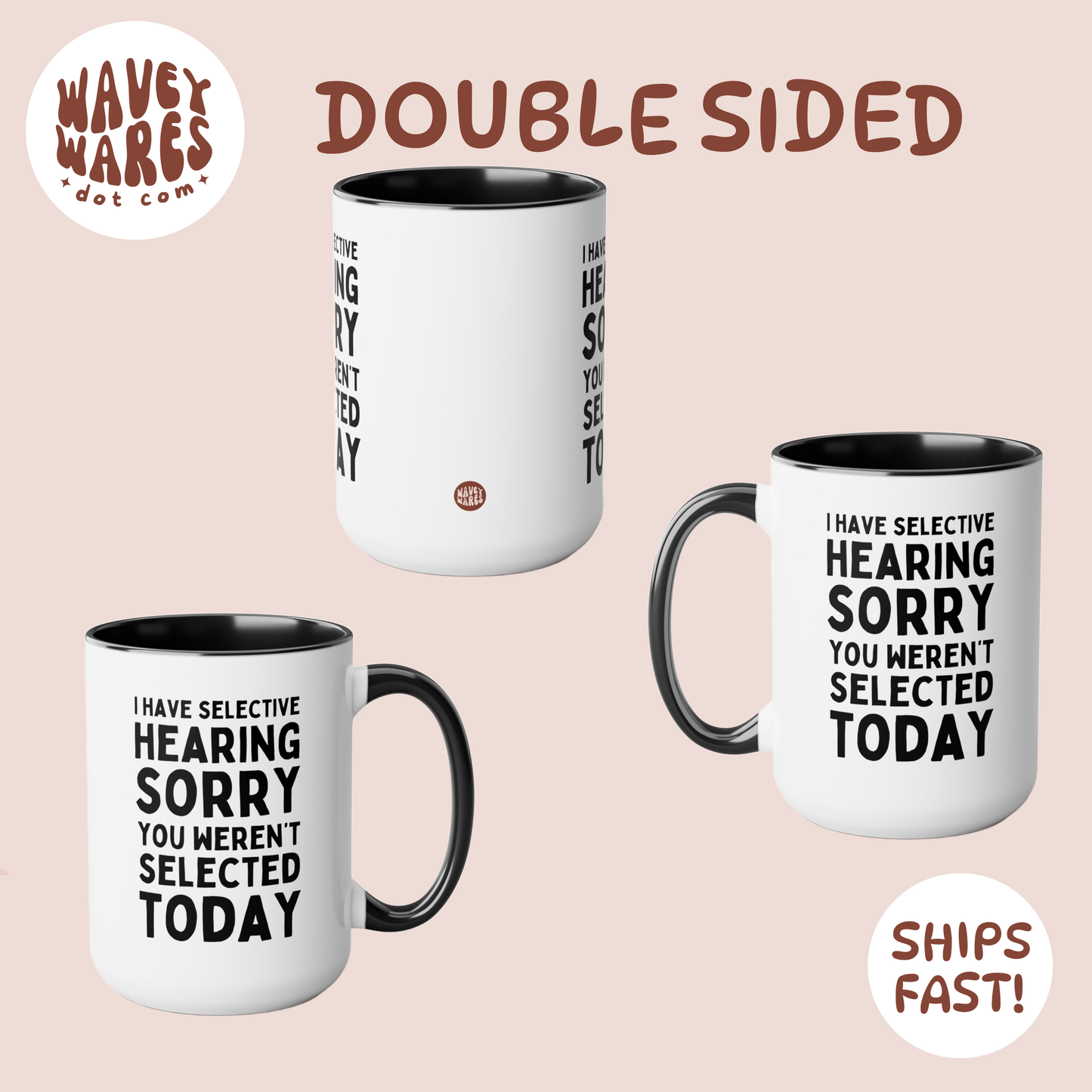 double sided background coffee mug waveywares wavey wares wavywares wavy wares