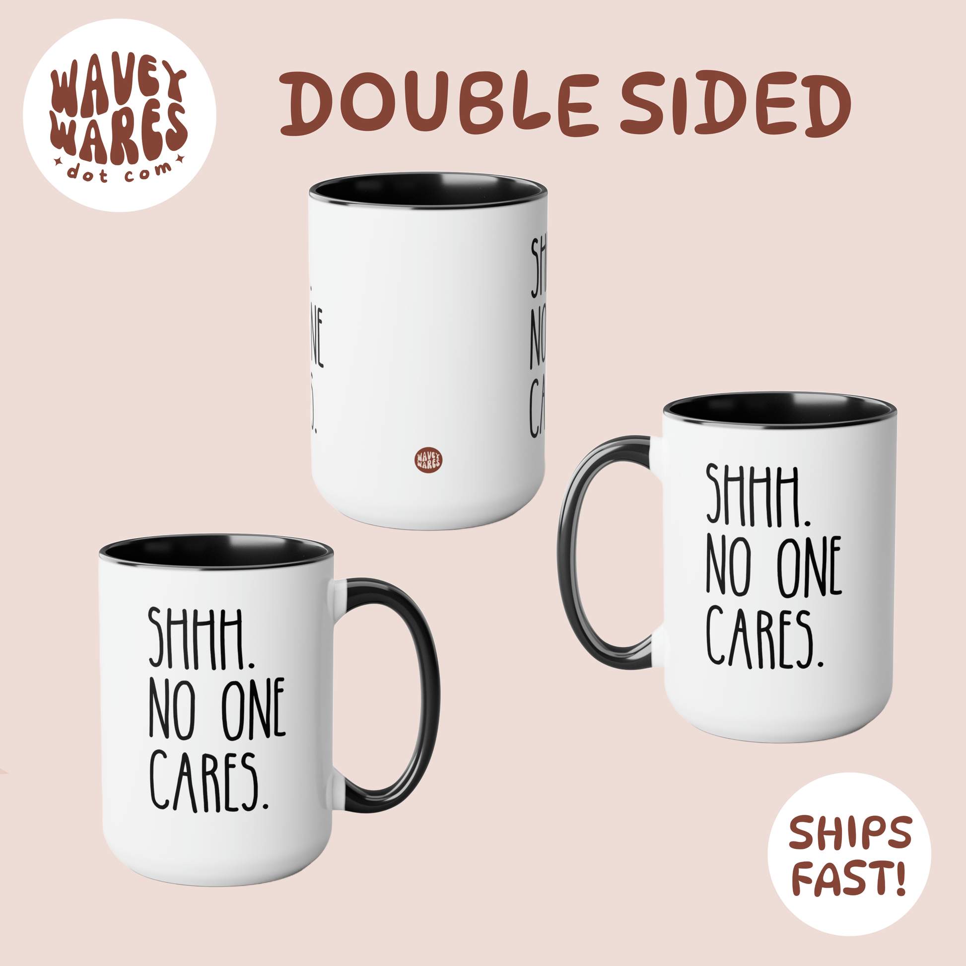 double sided background coffee mug waveywares wavey wares wavywares wavy wares