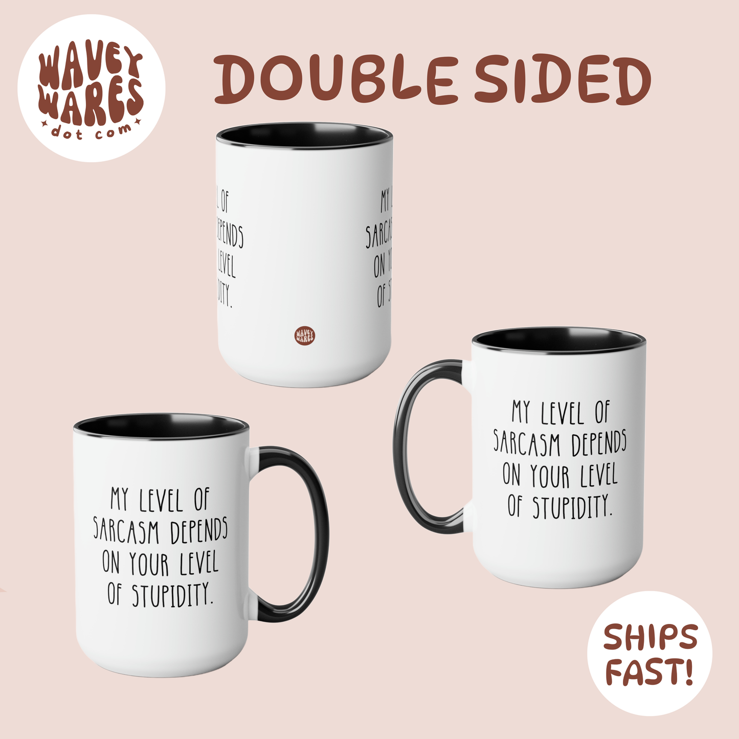 double sided background coffee mug waveywares wavey wares wavywares wavy wares