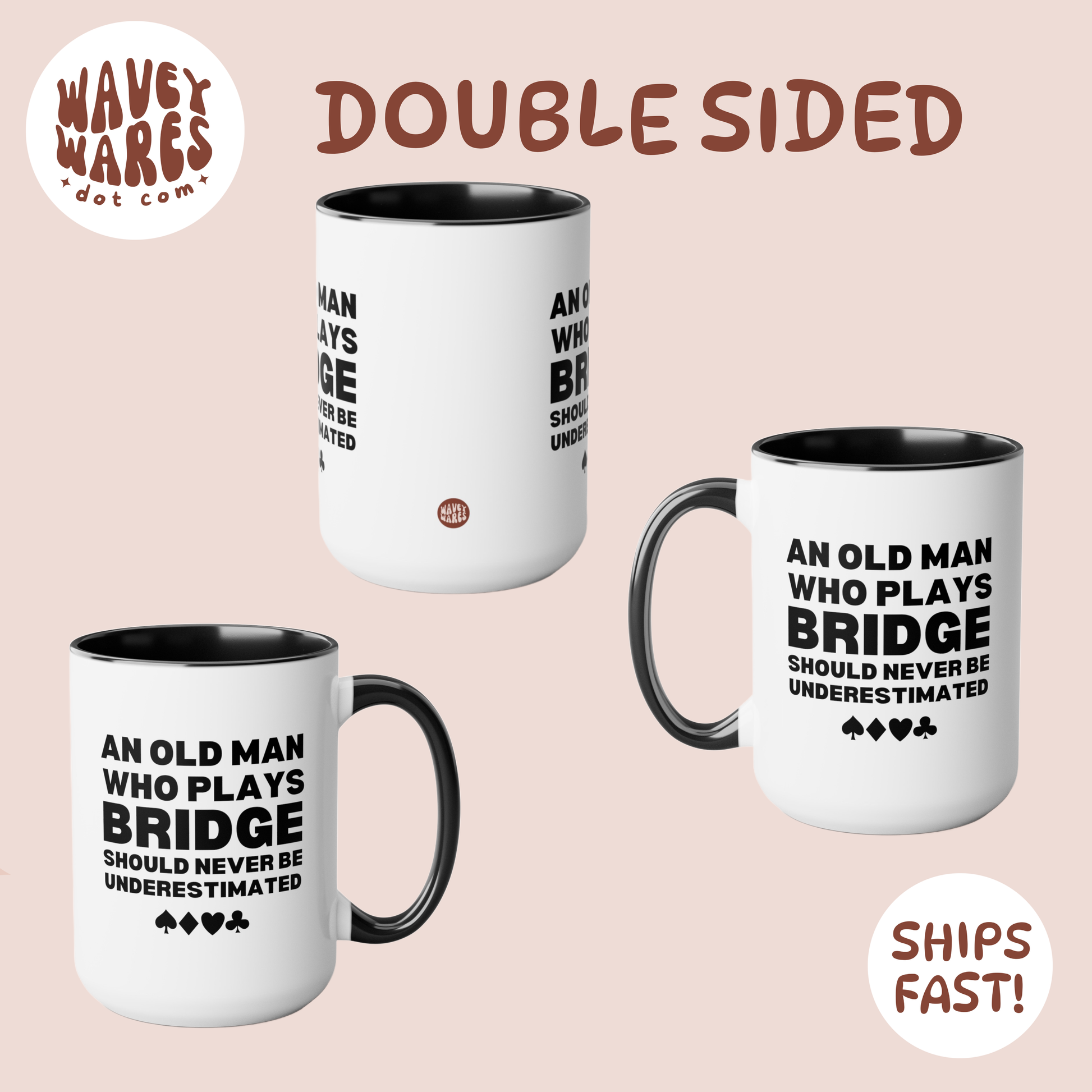 double sided background coffee mug waveywares wavey wares wavywares wavy wares