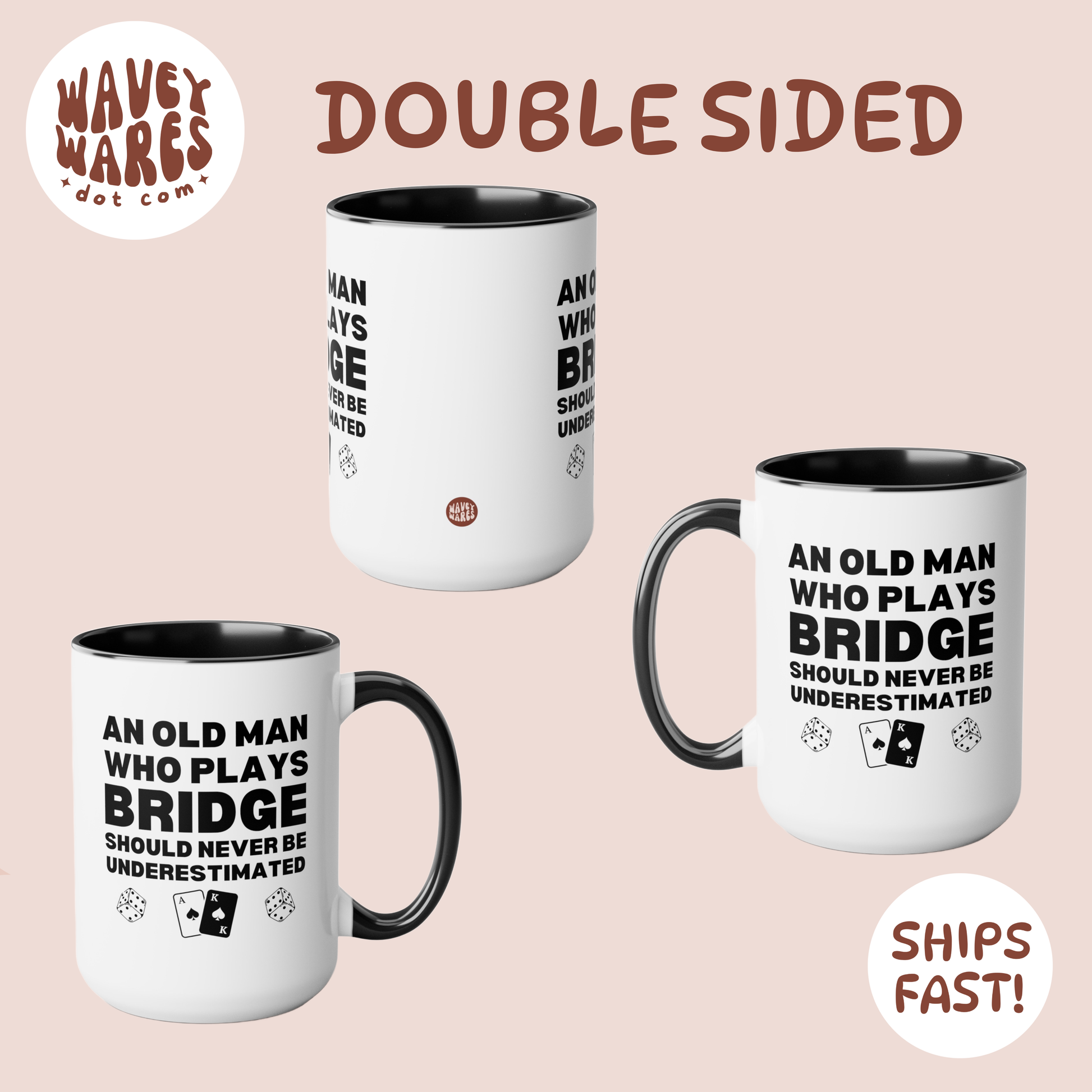 double sided background coffee mug waveywares wavey wares wavywares wavy wares