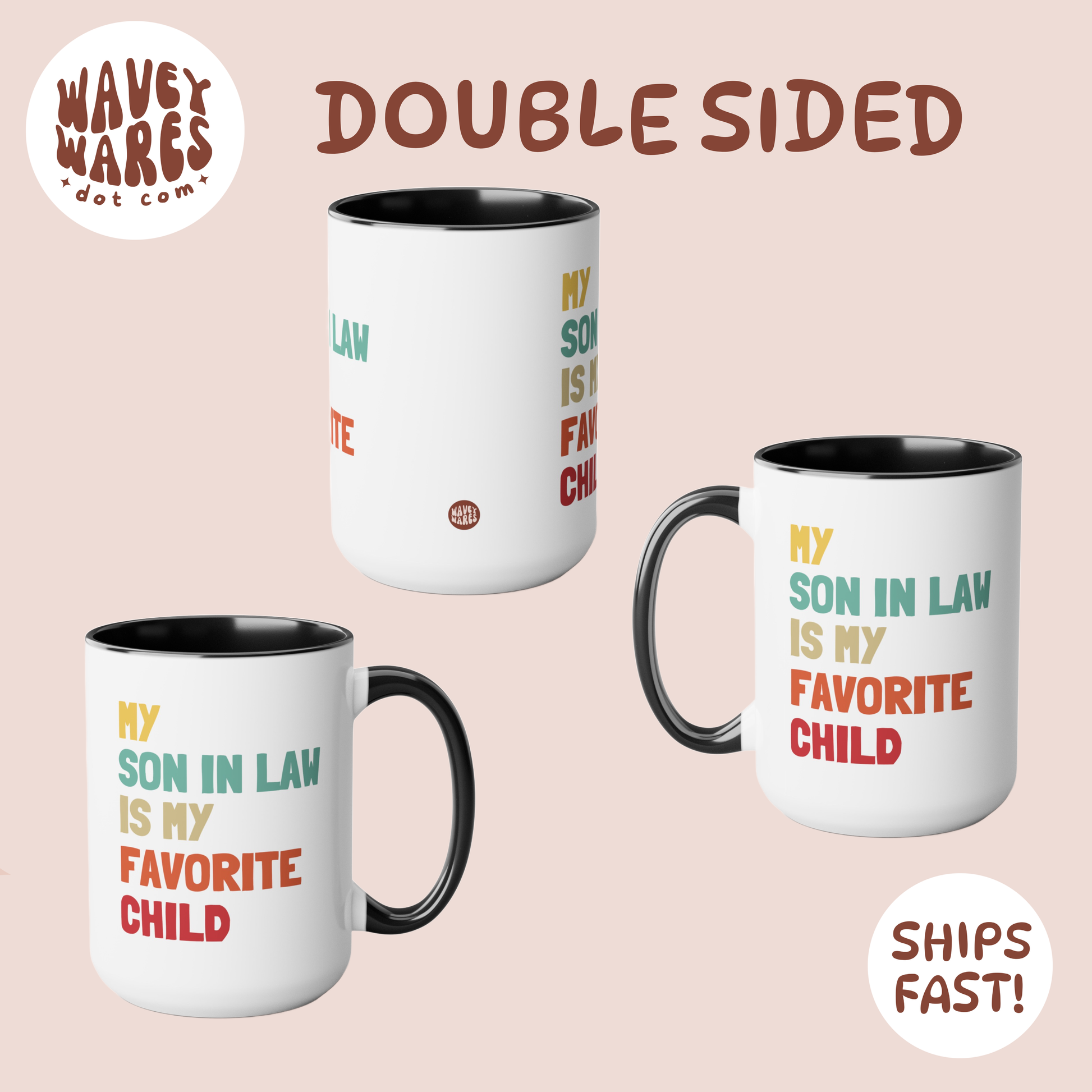 double sided background coffee mug waveywares wavey wares wavywares wavy wares