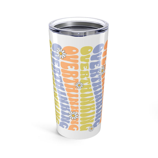 Overthinking Retro 20oz Tumbler