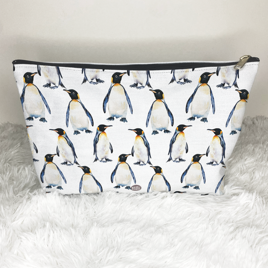 Cute Penguin Zip Travel Bag