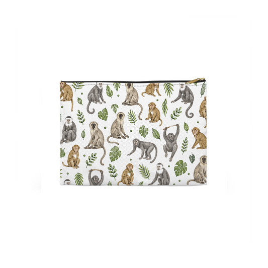 Monkeys Pattern Cosmetic Bag