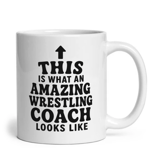 This Is What An Amazing Wrestling Coach Looks Like Mug