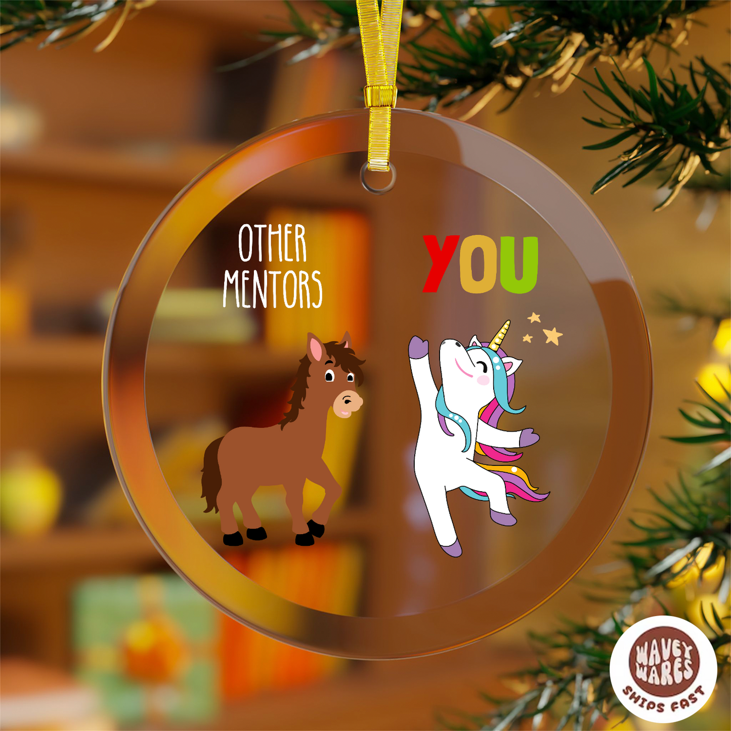 Other Mentors vs You Funny Ornament