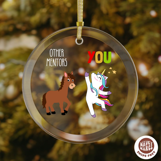 Other Mentors vs You Funny Ornament