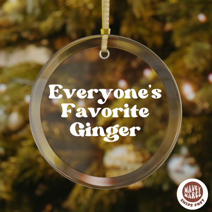 Everyone's Favorite Ginger Funny Ornament
