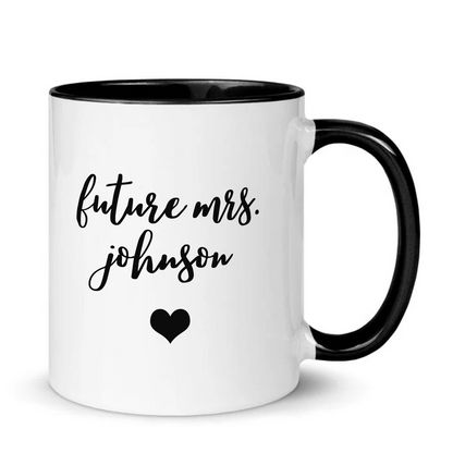 Personalised Future Mrs. Mug