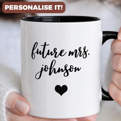 Personalised Future Mrs. Mug