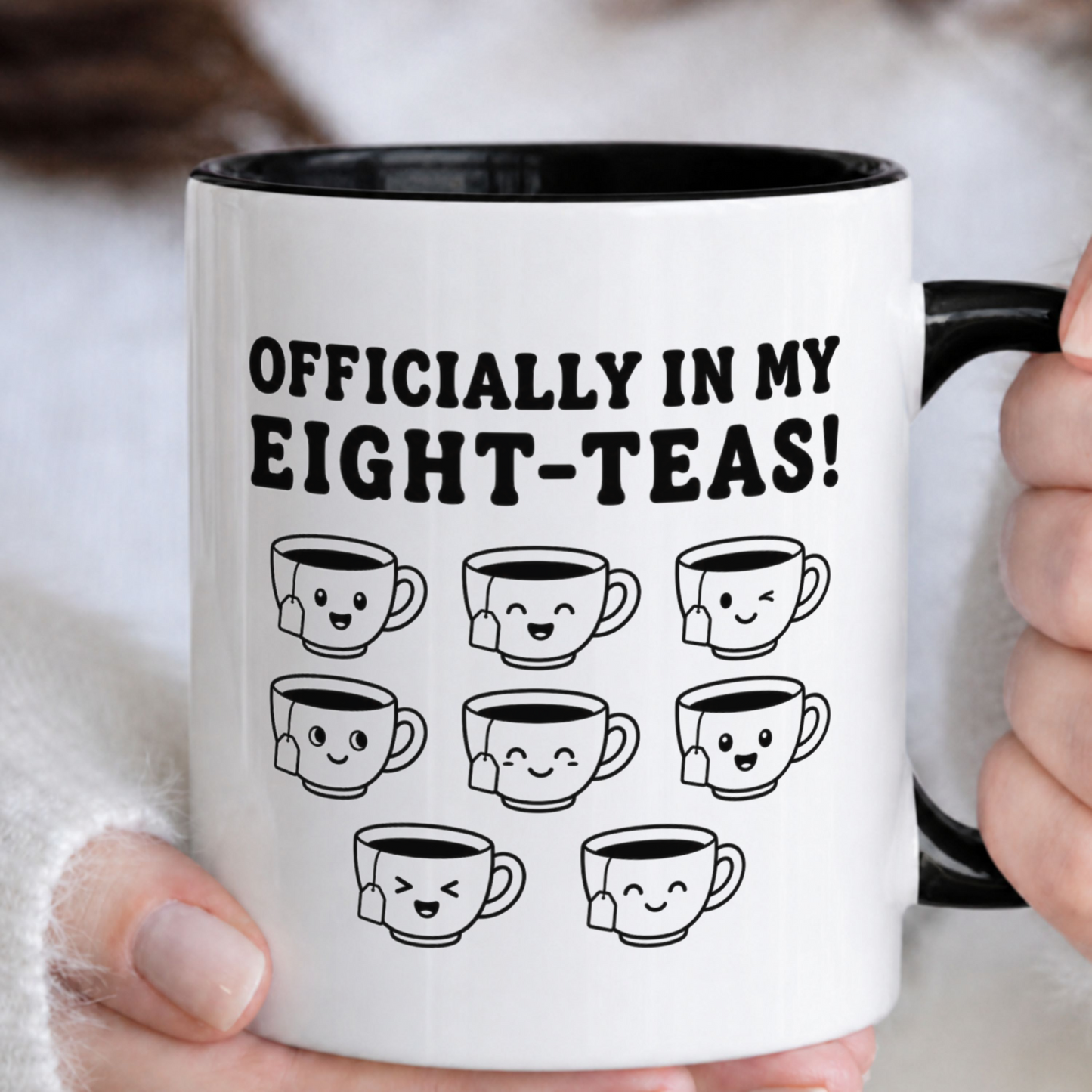 Officially In My Eight-Teas 80th Birthday Mug