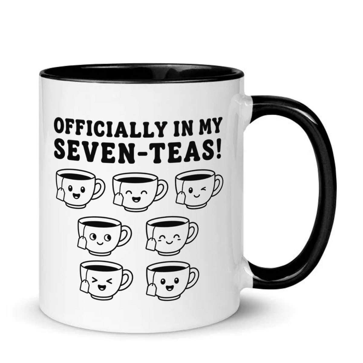 Officially In My Seven-Teas 70th Birthday Mug