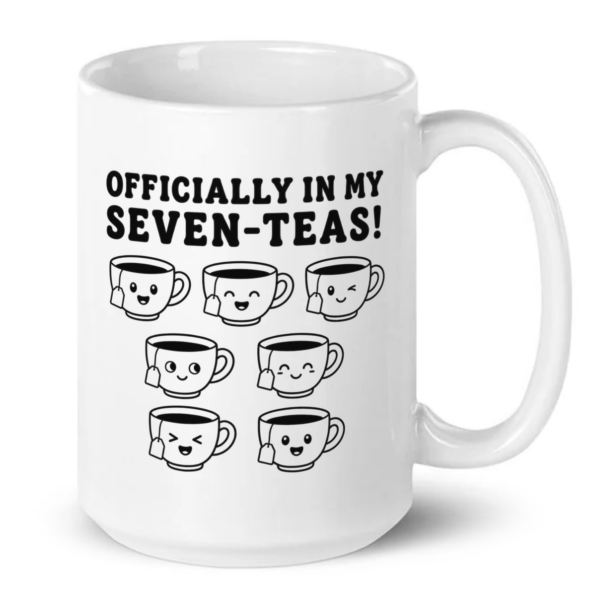 Officially In My Seven-Teas 70th Birthday Mug