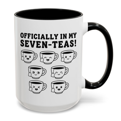 Officially In My Seven-Teas 70th Birthday Mug