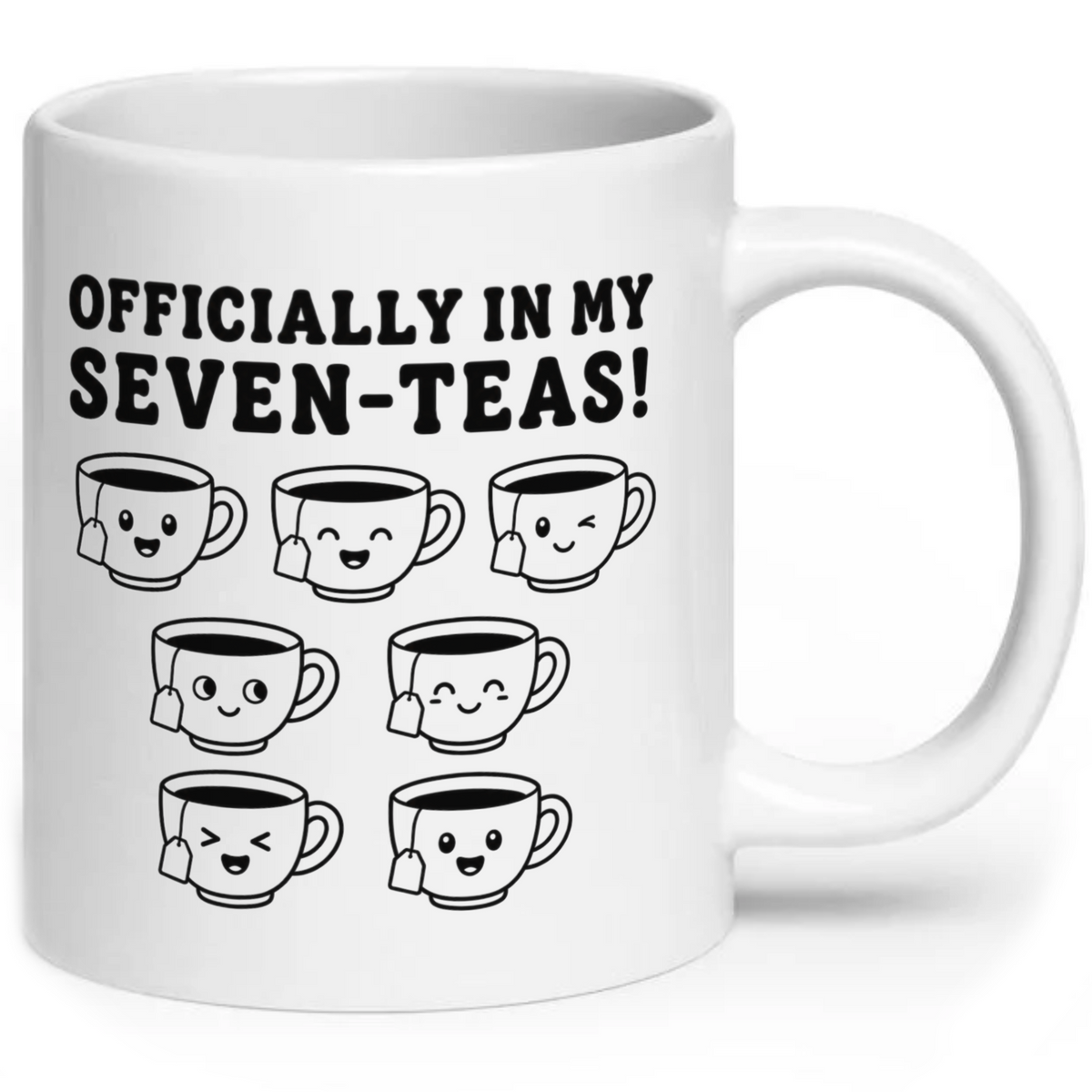 Officially In My Seven-Teas 70th Birthday Mug