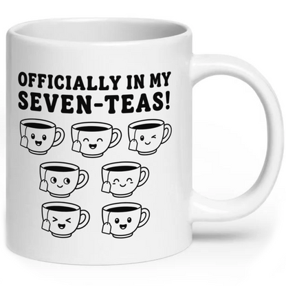 Officially In My Seven-Teas 70th Birthday Mug
