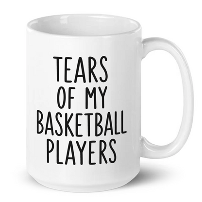 Tears Of My Basketball Players Mug