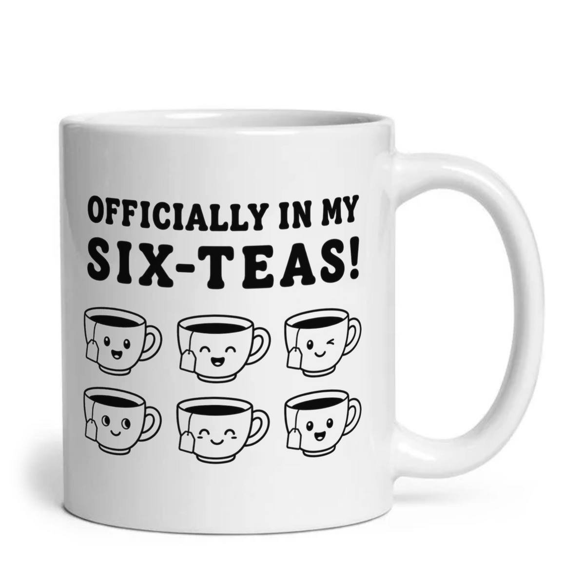 Officially In My Six-Teas 60th Birthday Mug