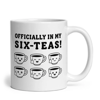 Officially In My Six-Teas 60th Birthday Mug