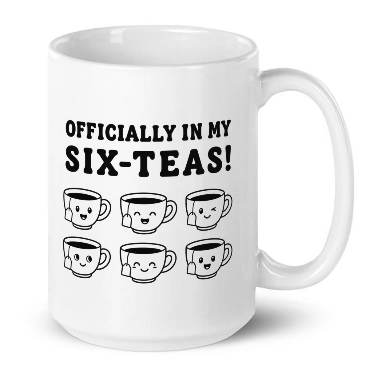 Officially In My Six-Teas 60th Birthday Mug