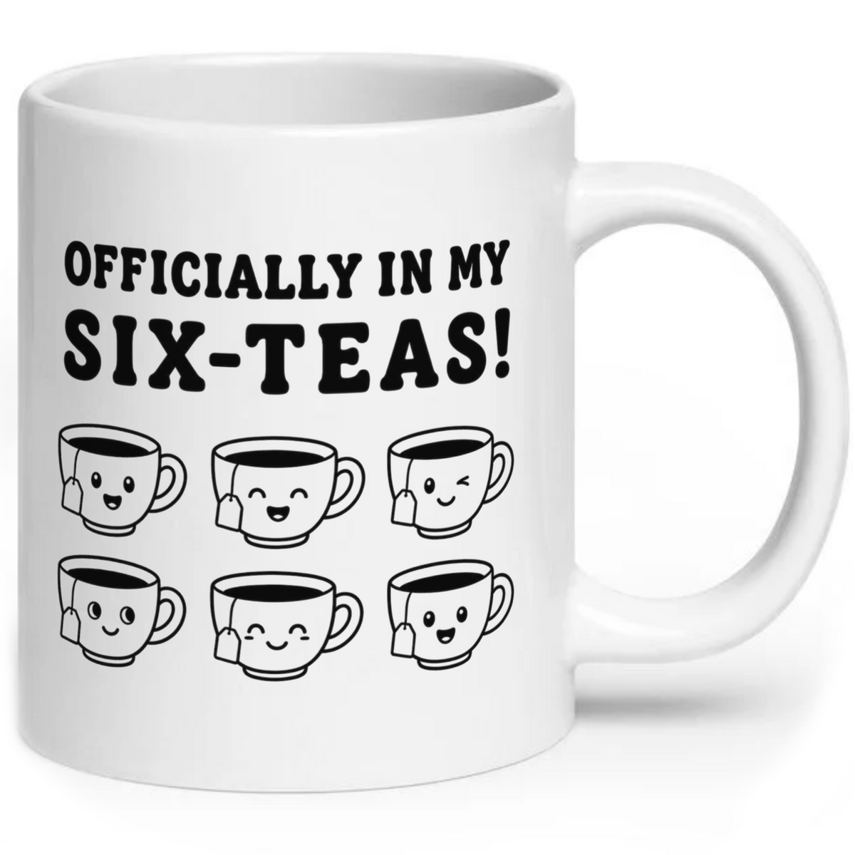 Officially In My Six-Teas 60th Birthday Mug