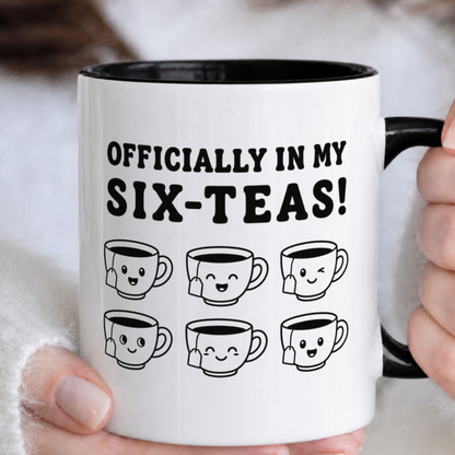 Officially In My Six-Teas 60th Birthday Mug