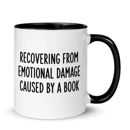 Recovering From Emotional Damage Caused By A Book Mug