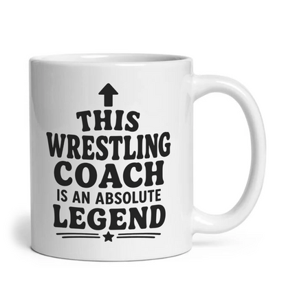 This Wrestling Coach Is An Absolute Legend Mug