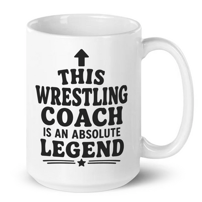 This Wrestling Coach Is An Absolute Legend Mug