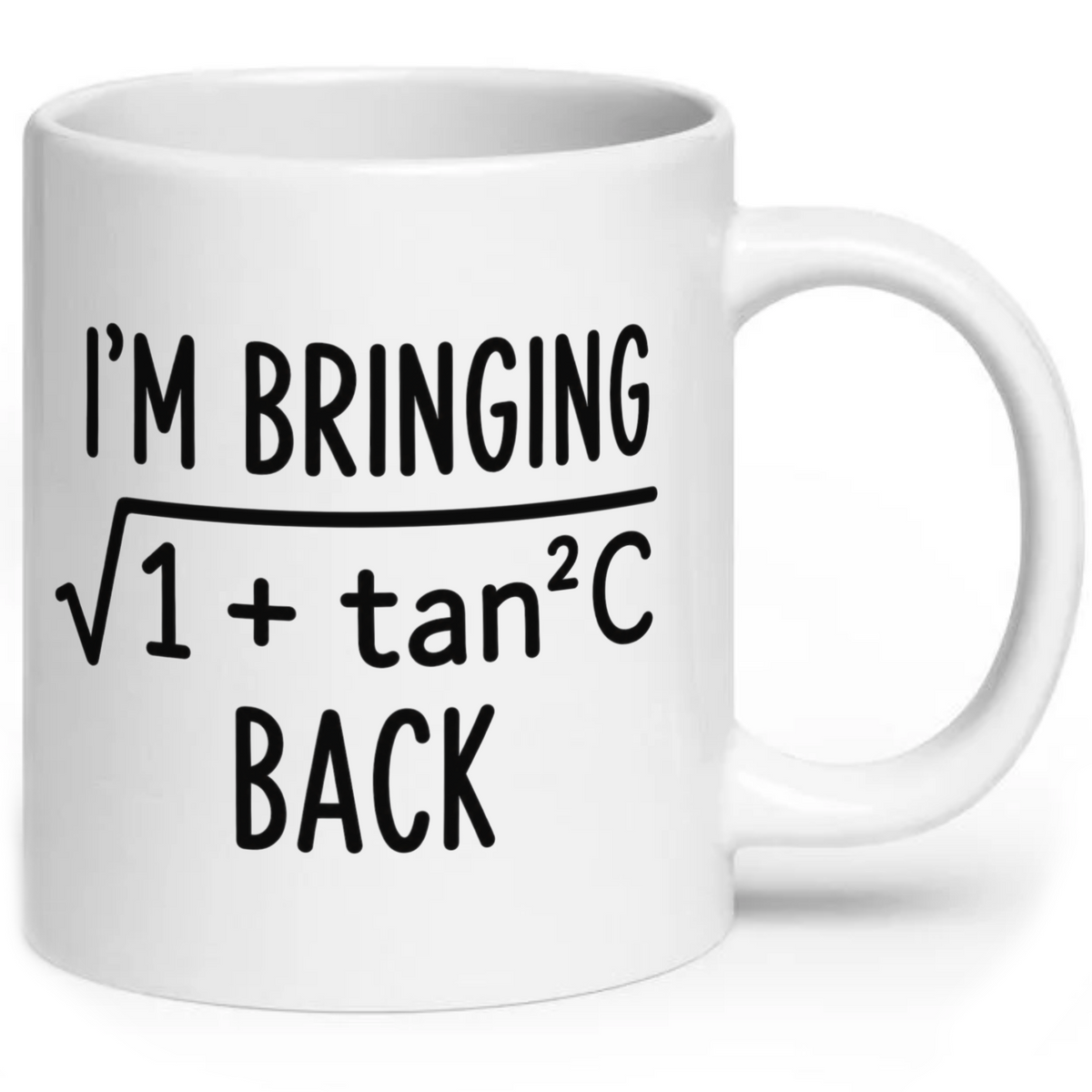 I'm Bringing Sqrt (1+tan2C) Back Funny Math Mug