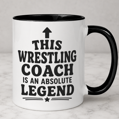 This Wrestling Coach Is An Absolute Legend Mug