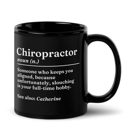 Personalised Funny Chiropractor Definition Mug