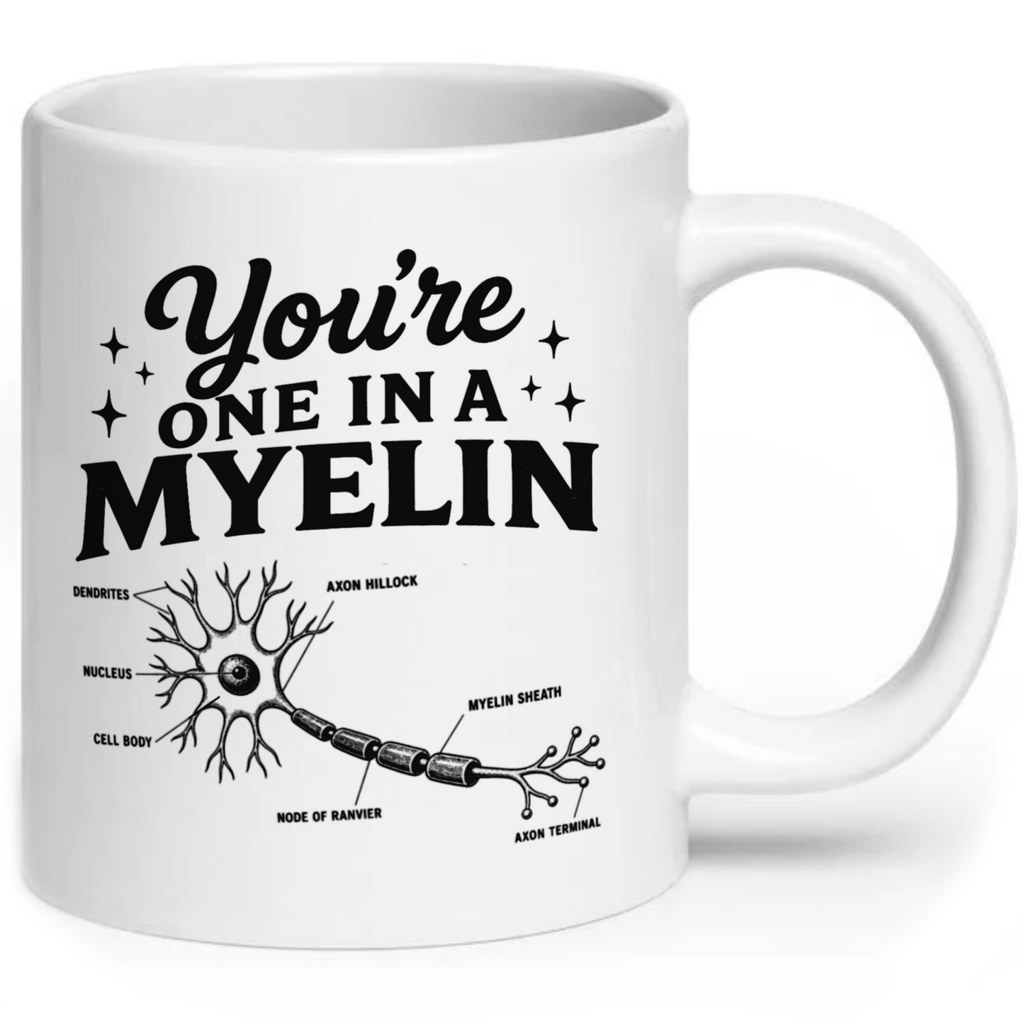 You're One In A Myelin Funny Neurology Mug