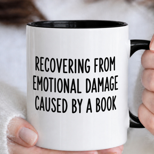 Recovering From Emotional Damage Caused By A Book Mug