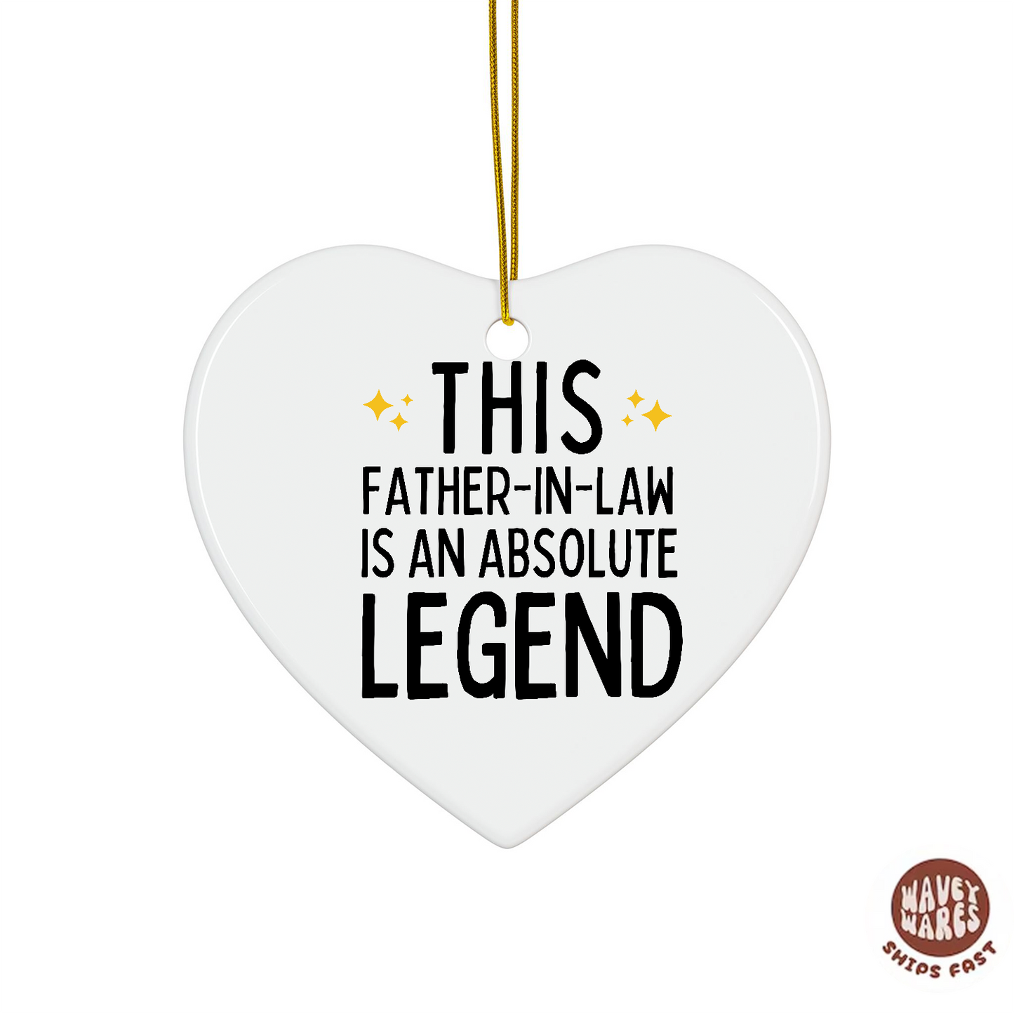 This Father In Law Is An Absolute Legend Ornament