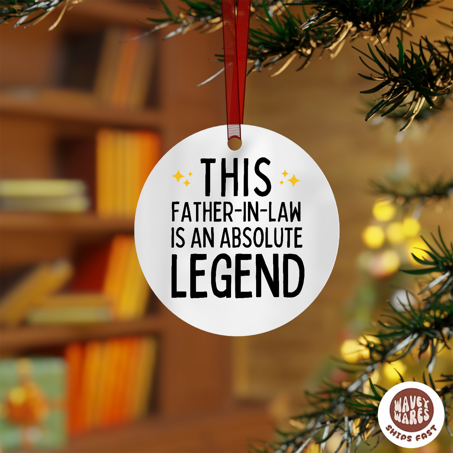 This Father In Law Is An Absolute Legend Ornament