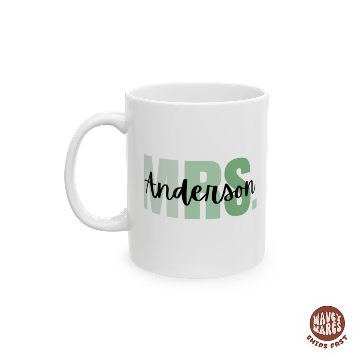 Personalized Mrs Coffee Mug