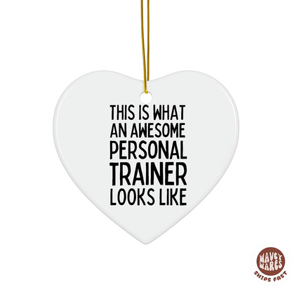 Awesome Personal Trainer Ornament