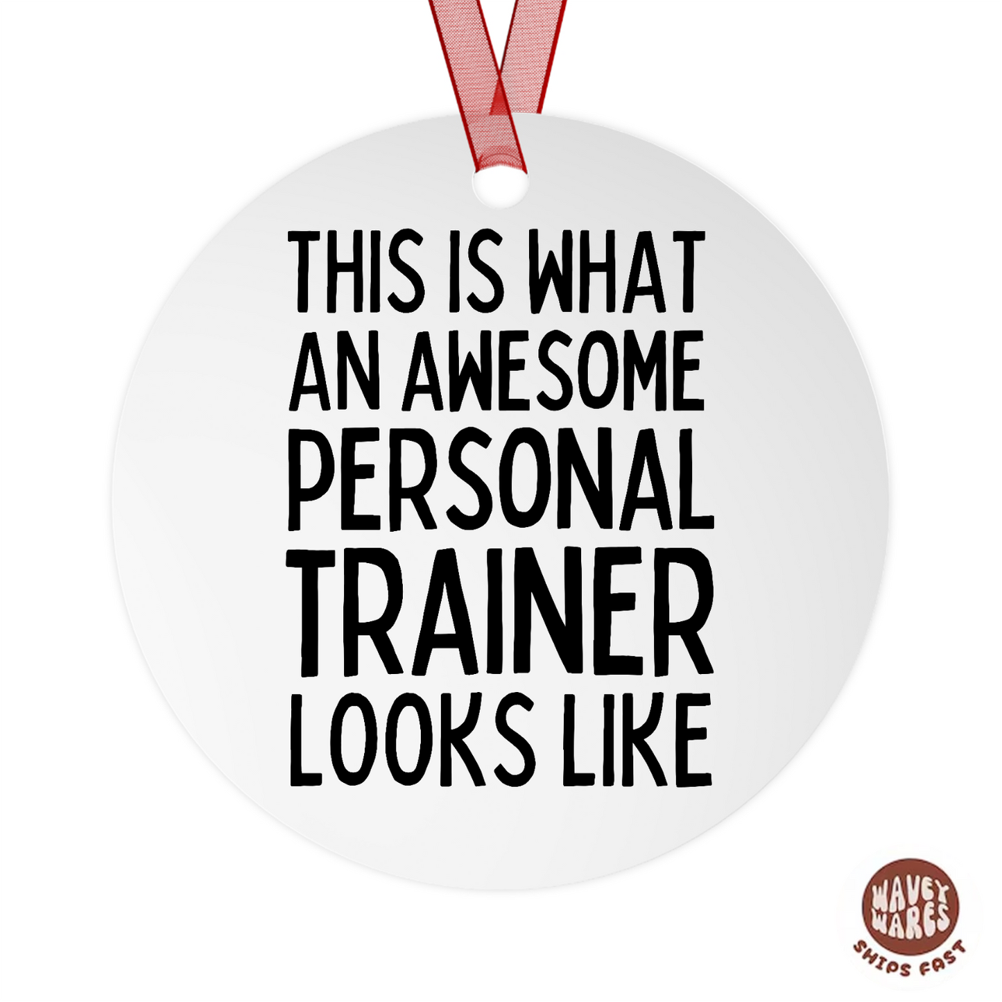 Awesome Personal Trainer Ornament