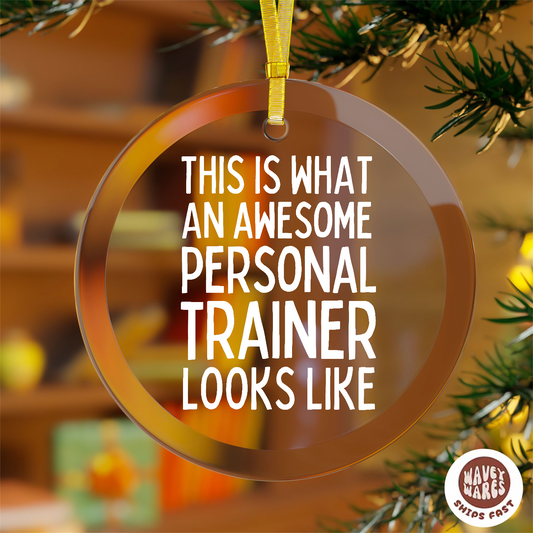 Awesome Personal Trainer Ornament