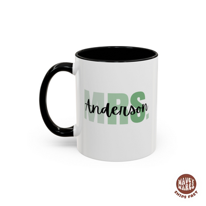 Personalized Mrs Coffee Mug