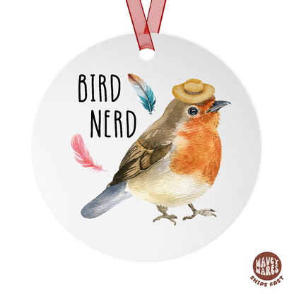 Bird Nerd Ornament