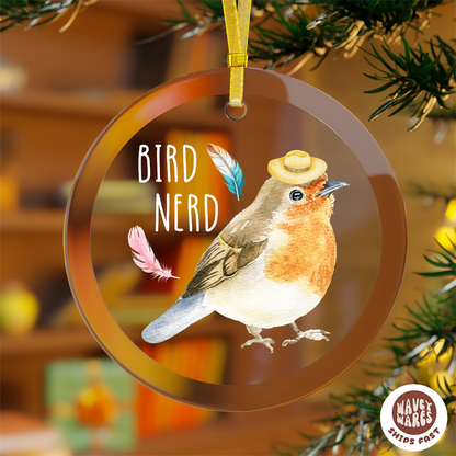 Bird Nerd Ornament