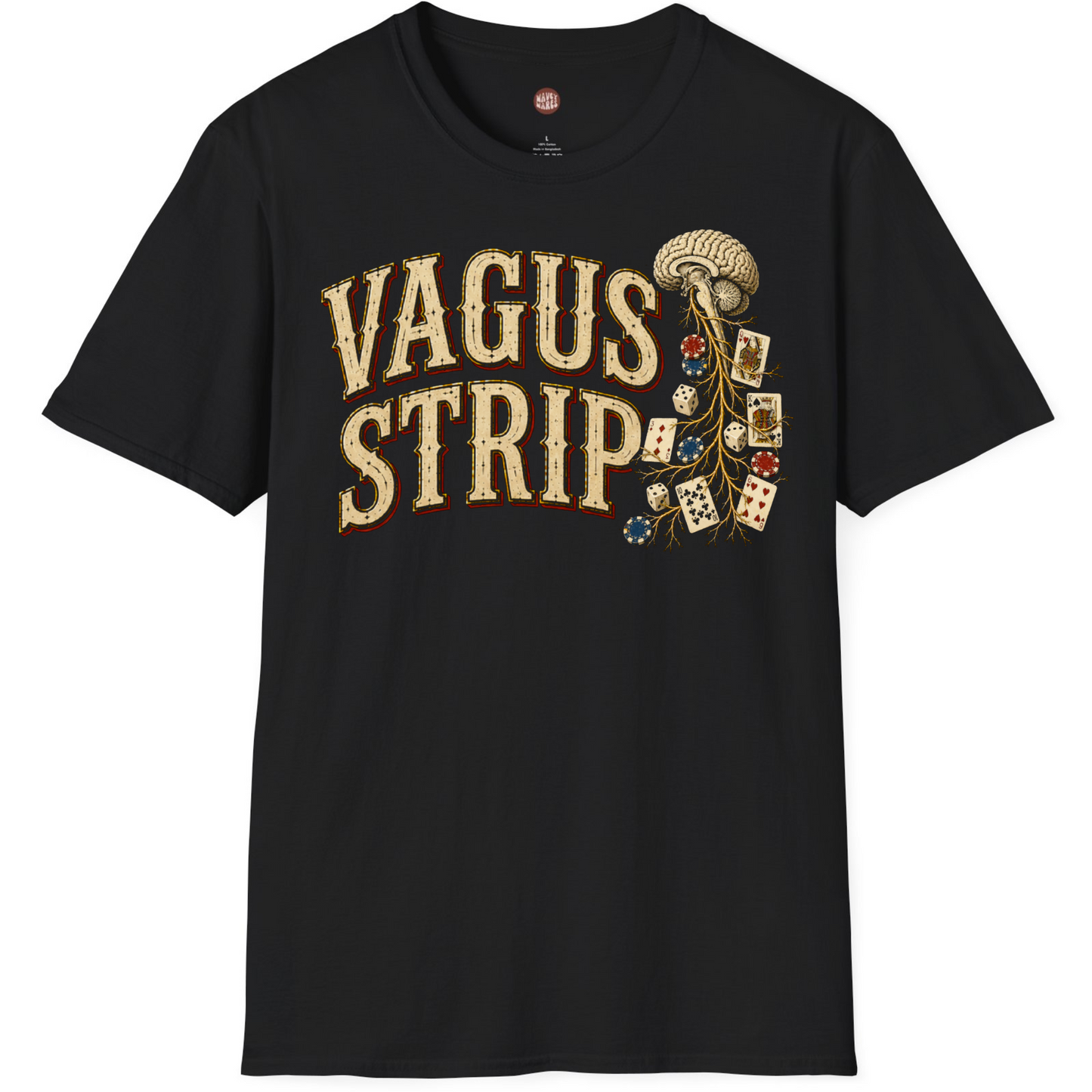 Vagus Strip Funny Neurology T-Shirt